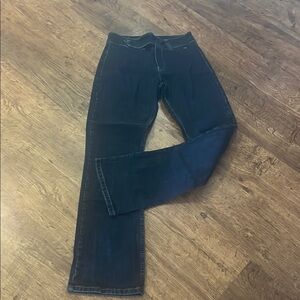 Y2K Ikeda Wide Leg Jeans with Classic Design